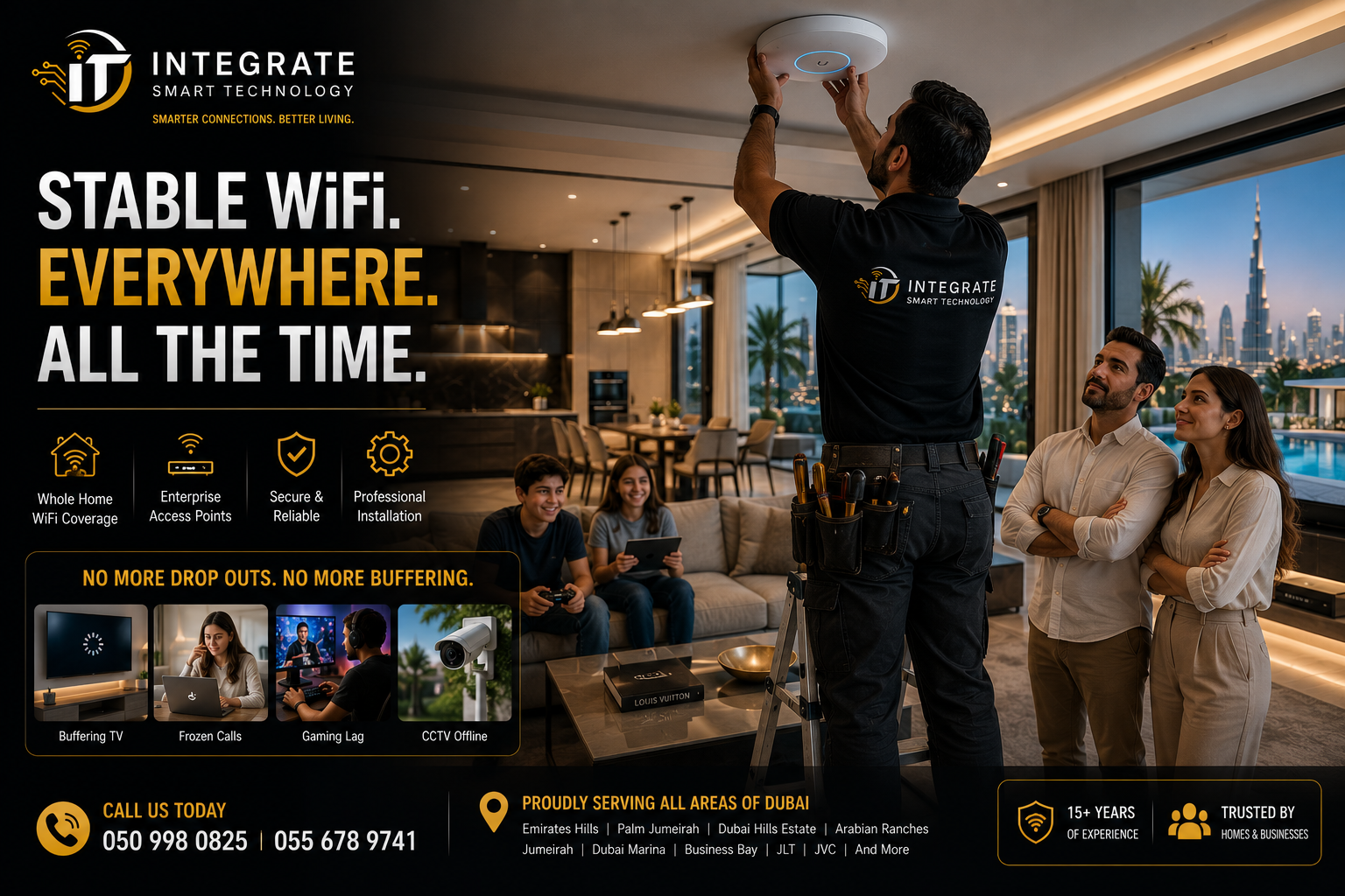 Why Does My WiFi Keep Disconnecting? Common WiFi Problems in Dubai